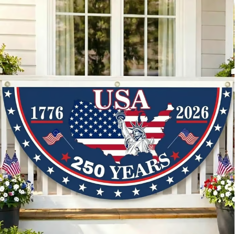 250th Anniversary USA Fan Flag