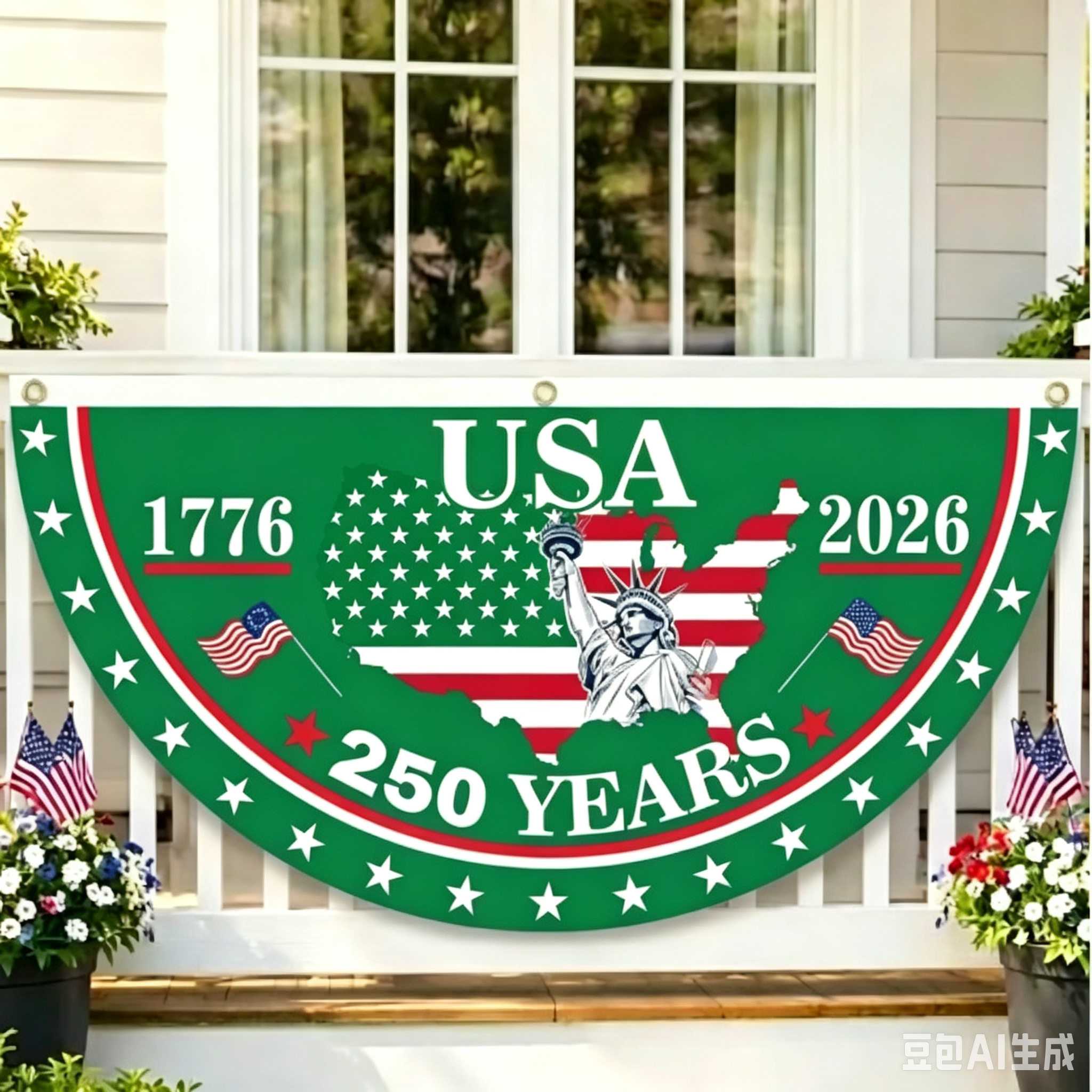 250th Anniversary USA Fan Flag