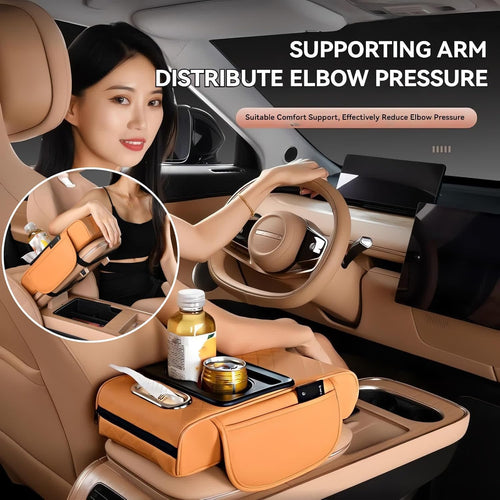 Transform Your Drive with the 4-in-1 Multi-Functional Car Armrest Organizer